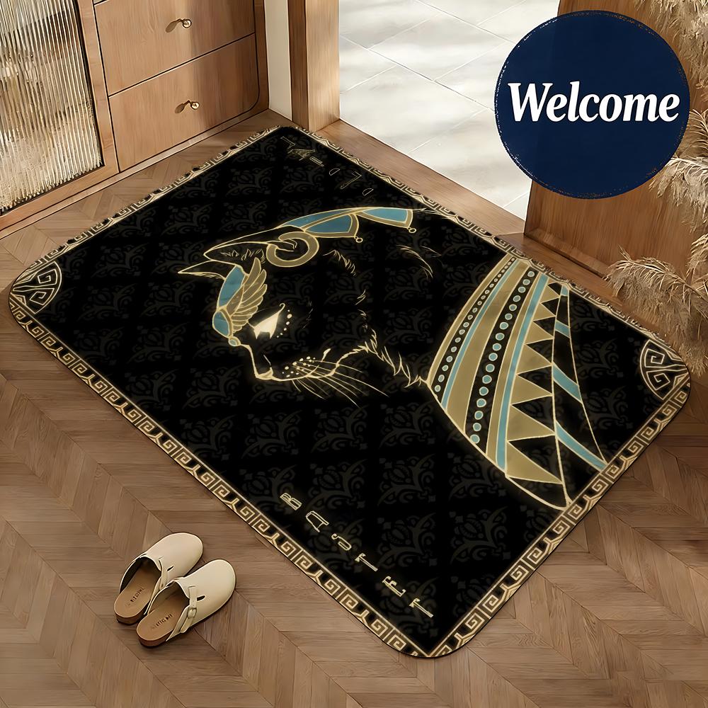 Home Textiles Egypt - سجادة أرضية ناعمة من الفلانيل بتصميم