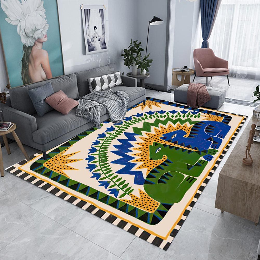 سجادة ديكور مصرية قديمة الطراز - مراجعة Home Textiles Egypt وسعره
