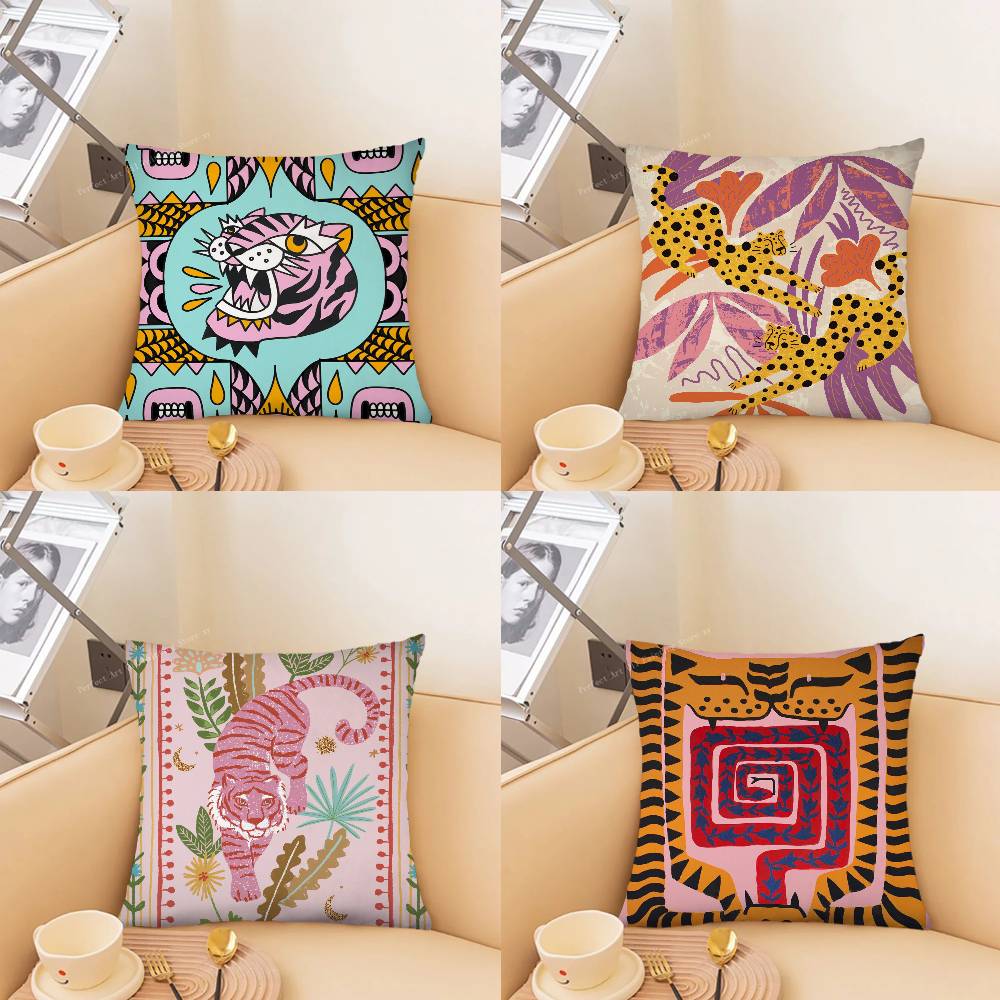غطاء وسادة مربع عصري بتصميم نم - مراجعة Home Textiles Egypt وسعره