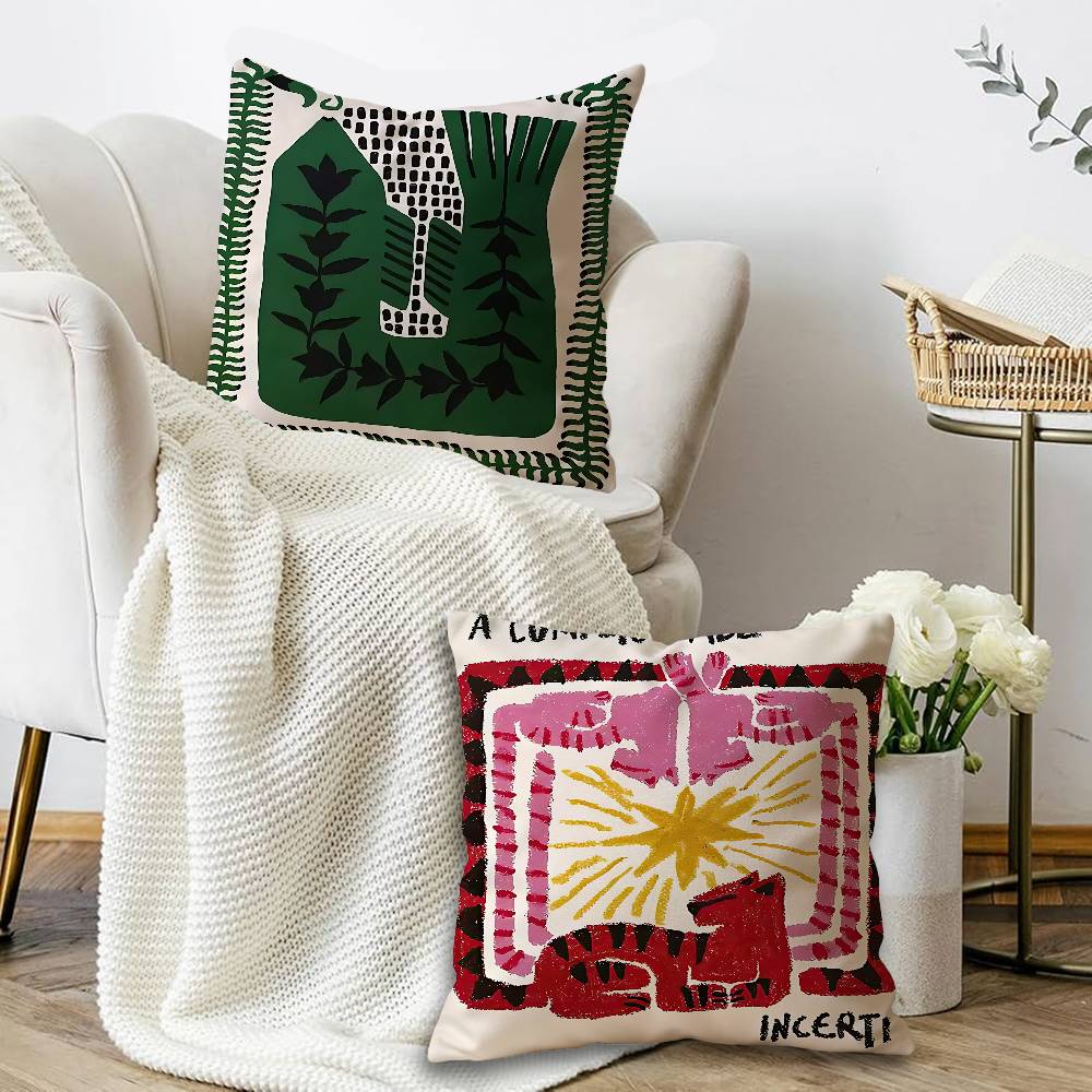 غطاء وسادة بتصميم تجريدي لمصر  - مراجعة Home Textiles Egypt وسعره