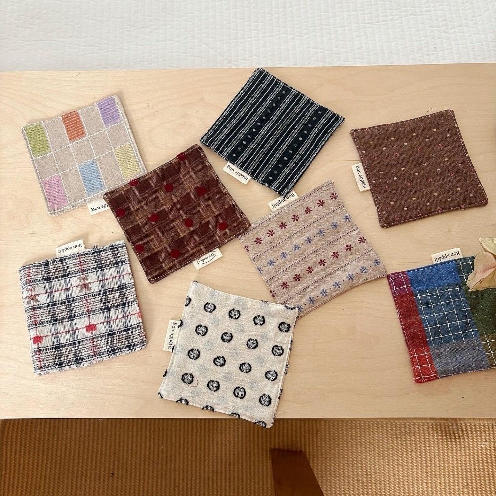 حصيرة أكواب ملونة جديدة من الق - مراجعة Home Textiles Discount وسعره
