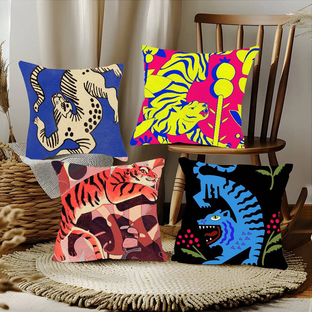 غطاء وسادة مربع عصري بتصميم ال - مراجعة Home Textiles Egypt وسعره
