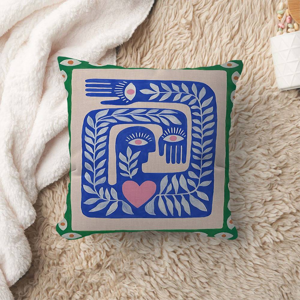 غطاء وسادة بتصميم النمر والنمر - مراجعة Home Textiles Egypt وسعره