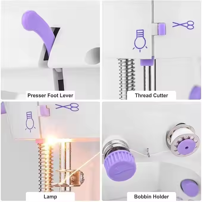ماكينات خياطة منزلية كهربائية  - مراجعة Home Textiles Factory وسعره