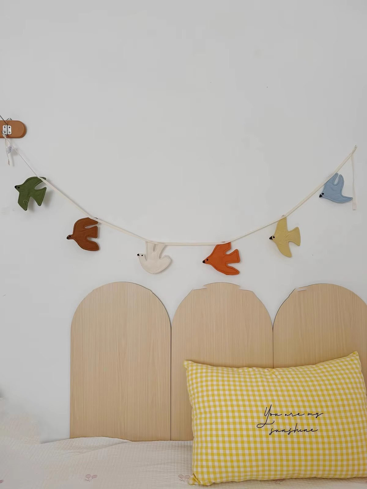 أعلام قماشية على شكل طيور لتزي - مراجعة Home Textiles Discount وسعره